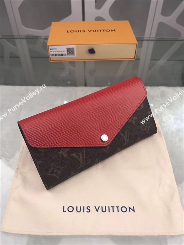 replica Louis Vuitton LV Marie-Lou Wallet Monogram Epi Leather Purse Bag Red M60727