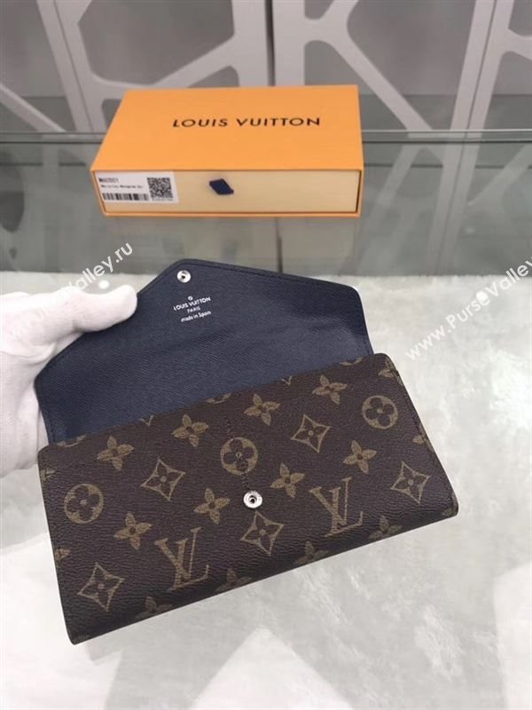 replica Louis Vuitton LV Marie-Lou Wallet Monogram Epi Leather Purse Bag Navy M60501