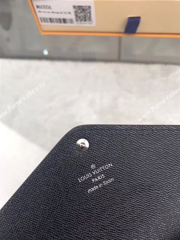 replica Louis Vuitton LV Marie-Lou Wallet Monogram Epi Leather Purse Bag Black M60506