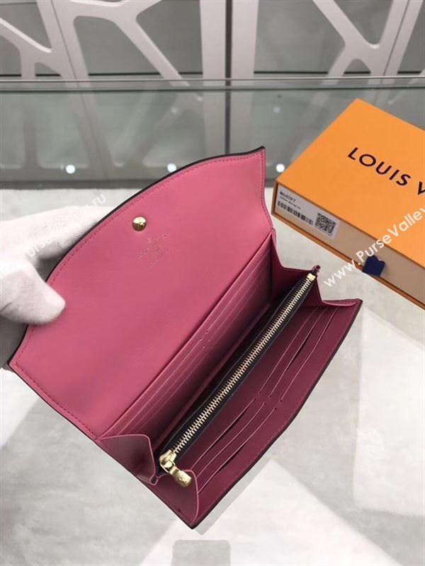 replica Louis Vuitton LV Sarah Wallet Monogram Canvas Purse Bag Green M64097