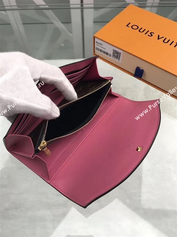 replica Louis Vuitton LV Sarah Wallet Monogram Canvas Purse Bag Green M64097