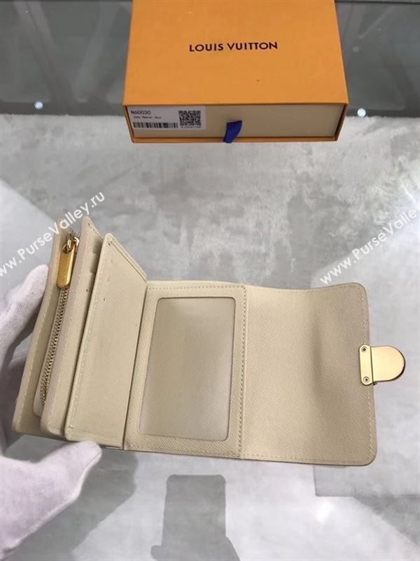 replica Louis Vuitton LV Joey Wallet Monogram Canvas Purse Bag White N60030