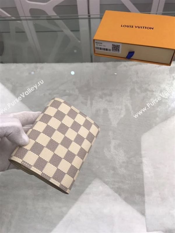 replica Louis Vuitton LV Joey Wallet Monogram Canvas Purse Bag White N60030