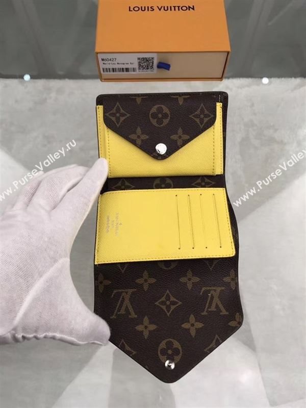 replica Louis Vuitton LV Marie-Lou Short Wallet Monogram Epi Leather Purse Bag Yellow M60427