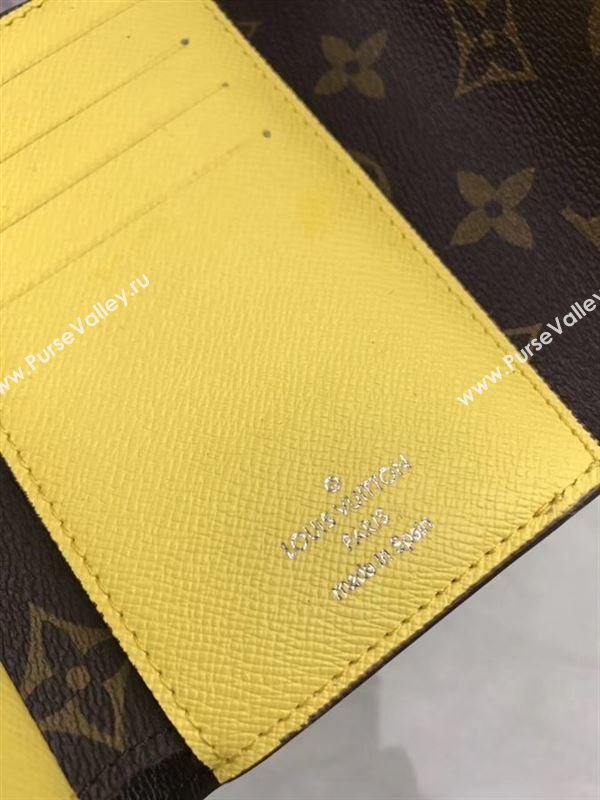 replica Louis Vuitton LV Marie-Lou Short Wallet Monogram Epi Leather Purse Bag Yellow M60427