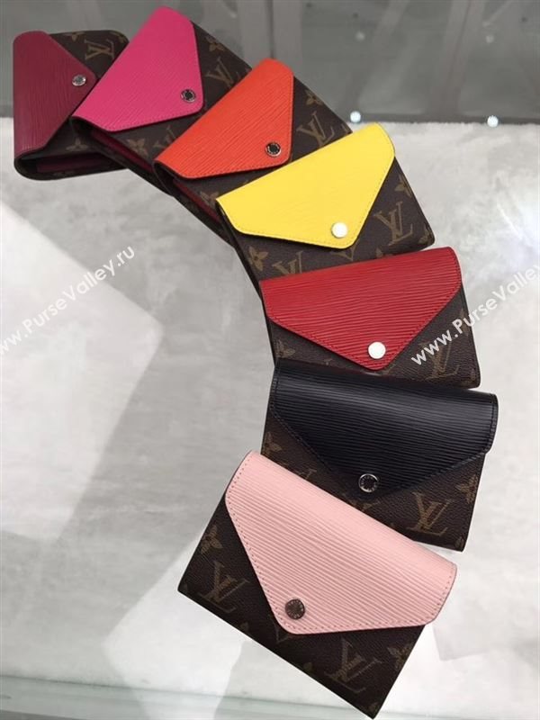 replica Louis Vuitton LV Marie-Lou Short Wallet Monogram Epi Leather Purse Bag Red M60494