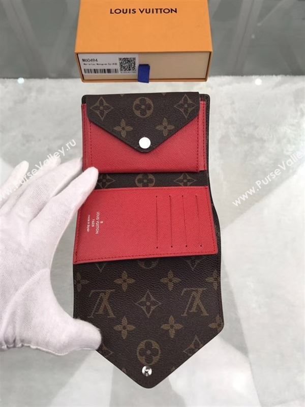 replica Louis Vuitton LV Marie-Lou Short Wallet Monogram Epi Leather Purse Bag Red M60494