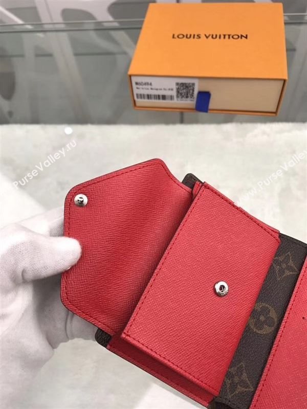 replica Louis Vuitton LV Marie-Lou Short Wallet Monogram Epi Leather Purse Bag Red M60494