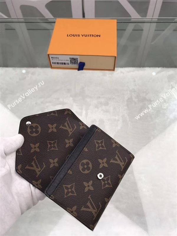 replica Louis Vuitton LV Marie-Lou Short Wallet Monogram Epi Leather Purse Bag Black M60494