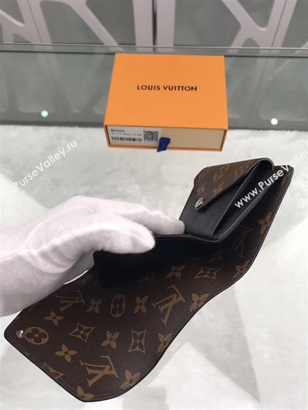 replica Louis Vuitton LV Marie-Lou Short Wallet Monogram Epi Leather Purse Bag Black M60494