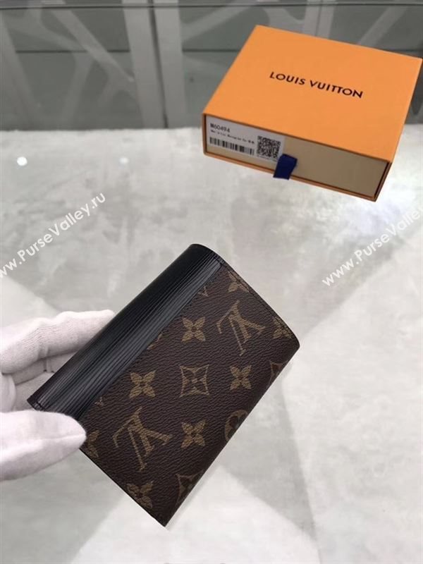 replica Louis Vuitton LV Marie-Lou Short Wallet Monogram Epi Leather Purse Bag Black M60494