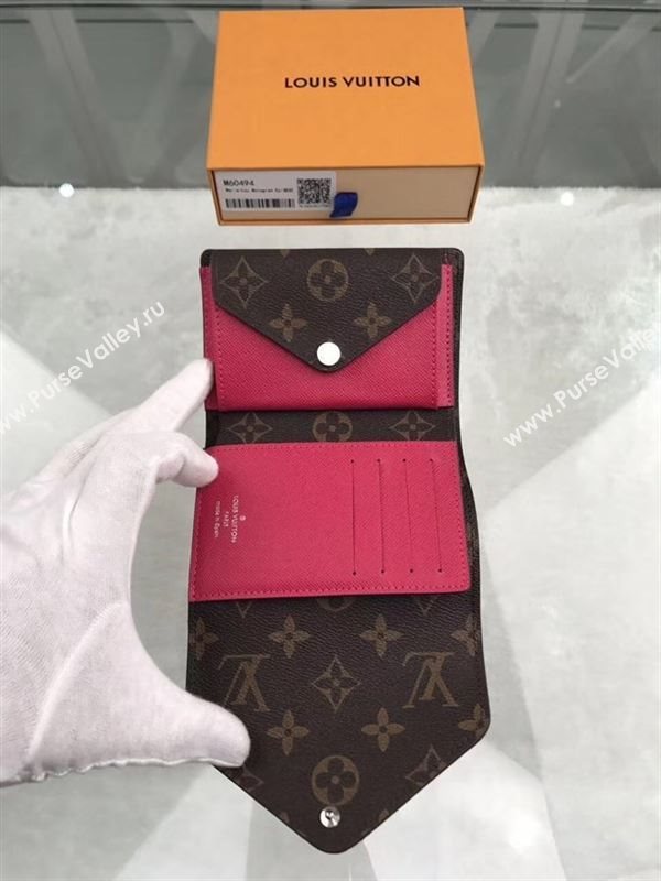 replica Louis Vuitton LV Marie-Lou Short Wallet Monogram Epi Leather Purse Bag Rose M60494