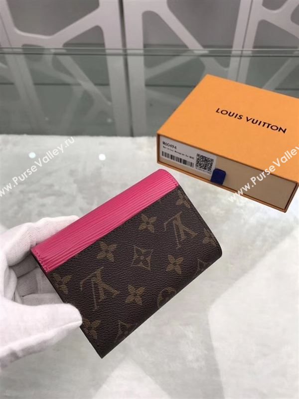 replica Louis Vuitton LV Marie-Lou Short Wallet Monogram Epi Leather Purse Bag Rose M60494