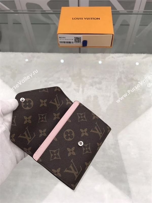 replica Louis Vuitton LV Marie-Lou Short Wallet Monogram Epi Leather Purse Bag Pink M60494