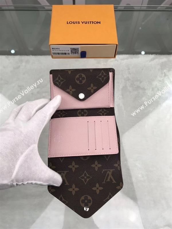 replica Louis Vuitton LV Marie-Lou Short Wallet Monogram Epi Leather Purse Bag Pink M60494