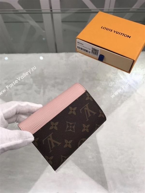 replica Louis Vuitton LV Marie-Lou Short Wallet Monogram Epi Leather Purse Bag Pink M60494