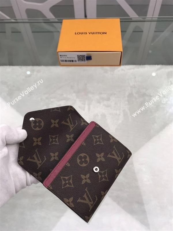 replica Louis Vuitton LV Marie-Lou Short Wallet Monogram Epi Leather Purse Bag Maroon M60494