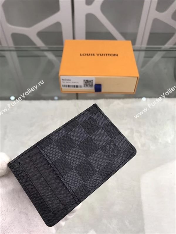 replica N62666 Louis Vuitton LV Neo Cards Holder Wallet Purse Bag Gray