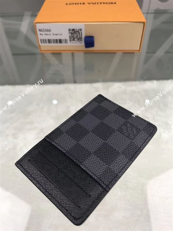 replica N62666 Louis Vuitton LV Neo Cards Holder Wallet Purse Bag Gray