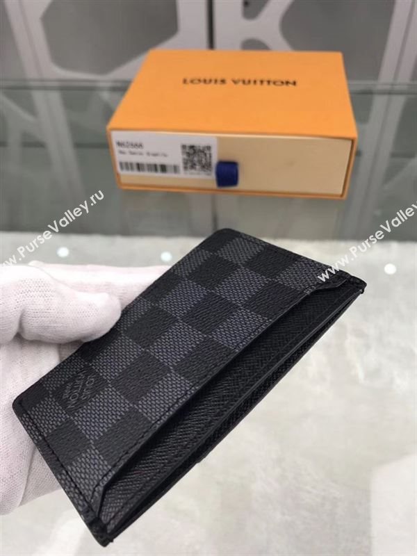 replica N62666 Louis Vuitton LV Neo Cards Holder Wallet Purse Bag Gray
