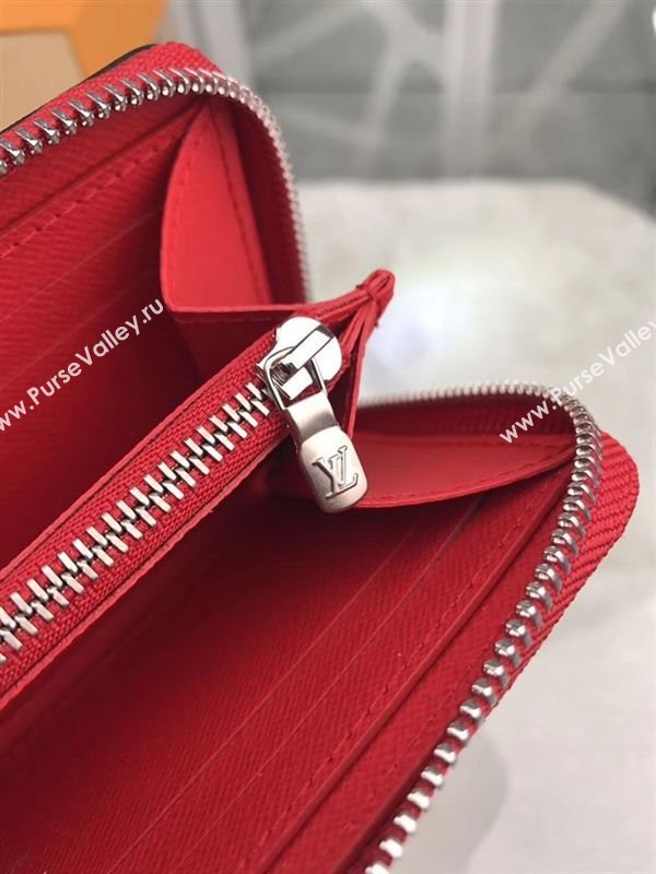 replica Louis Vuitton LV Clemence Wallet Epi Leather Purse Bag Red M60913
