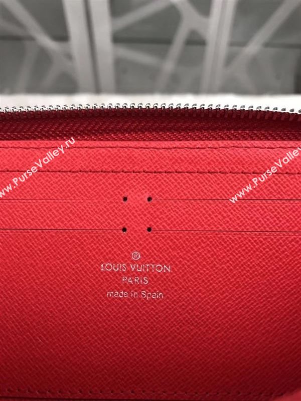 replica Louis Vuitton LV Clemence Wallet Epi Leather Purse Bag Red M60913