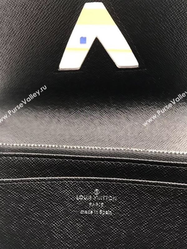 replica Louis Vuitton LV Twist Wallet Clutch Epi Leather Purse Bag Black M61178