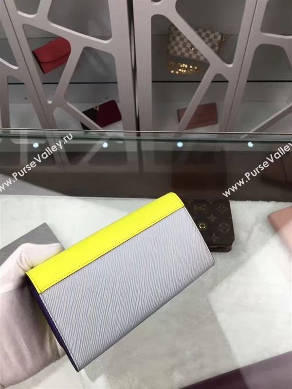replica M61782 Louis Vuitton LV Twist Wallet Epi Leather Purse Bag Yellow