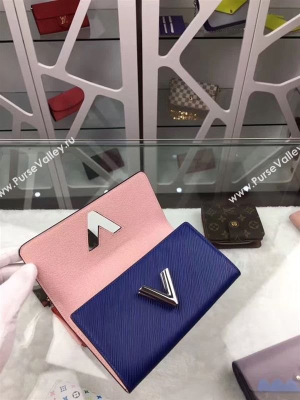 replica M61783 Louis Vuitton LV Twist Wallet Epi Leather Purse Bag Rose