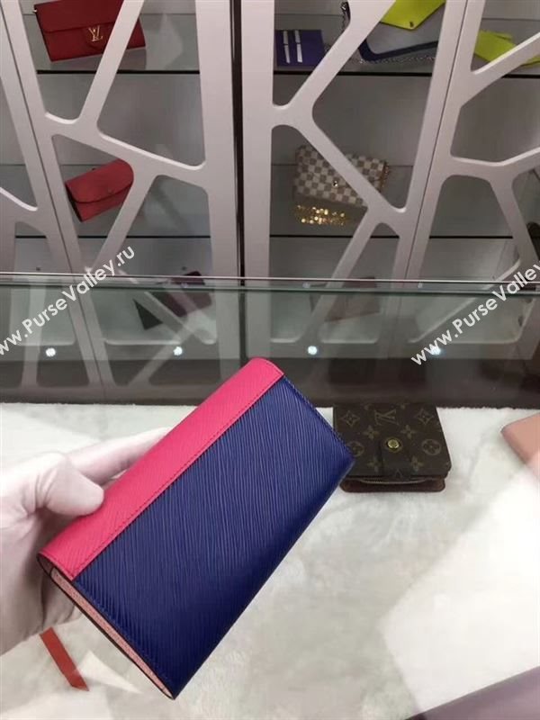 replica M61783 Louis Vuitton LV Twist Wallet Epi Leather Purse Bag Rose