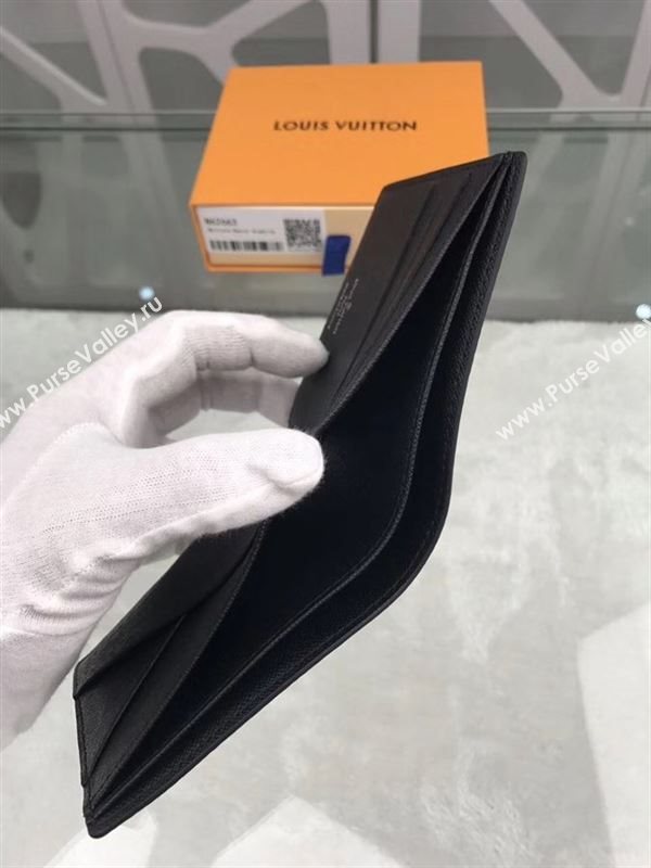replica N62663 Louis Vuitton LV Multiple Wallet Damier Canvas Purse Bag Gray