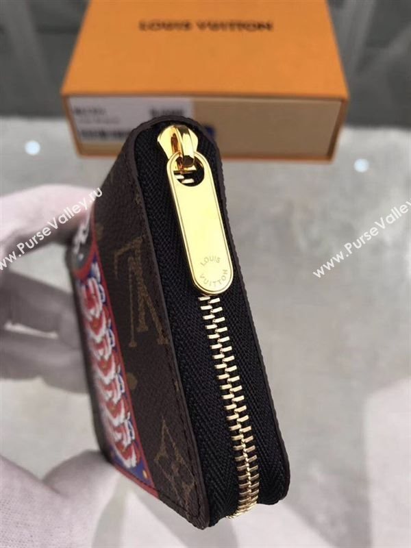 replica M62394 Louis Vuitton LV Kabuki Zippy Coin Purse Wallet Monogram Canvas Purse Bag 