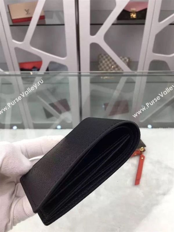 replica M32703 Louis Vuitton LV Slender Wallet Taiga Leather Purse Bag 