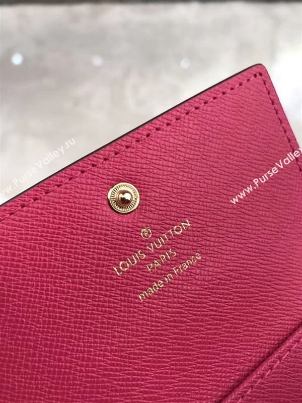 replica Louis Vuitton LV 6 Key Holder Wallet Monogram Purse Bag Rose M60701
