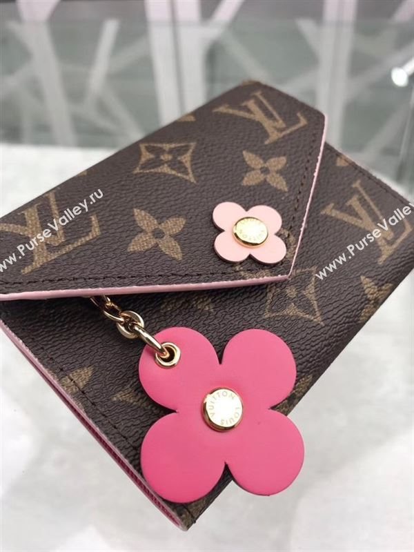 replica Louis Vuitton LV Victorine Flower Wallet Monogram Canvas Purse Bag M64203