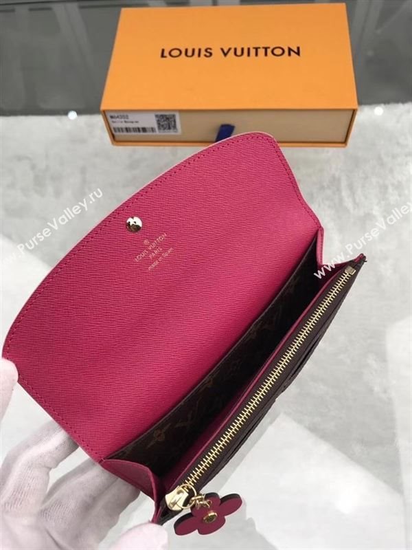 replica Louis Vuitton LV Emilie Flower Wallet Monogram Canvas Purse Bag M64202