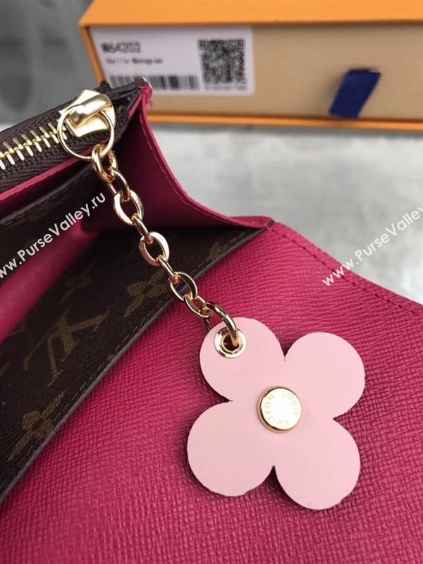 replica Louis Vuitton LV Emilie Flower Wallet Monogram Canvas Purse Bag M64202