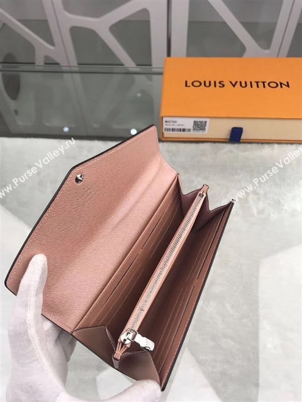 replica Louis Vuitton LV Sarah Wallet Epi Leather Purse Bag Nude M60760