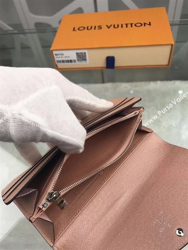 replica Louis Vuitton LV Sarah Wallet Epi Leather Purse Bag Nude M60760