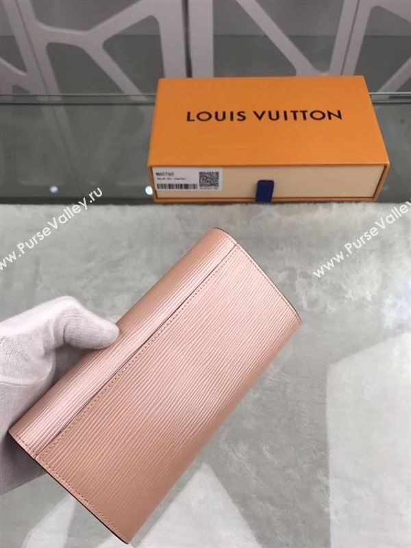 replica Louis Vuitton LV Sarah Wallet Epi Leather Purse Bag Nude M60760