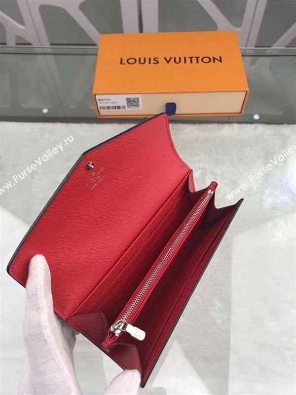 replica Louis Vuitton LV Sarah Wallet Epi Leather Purse Bag Red M60723