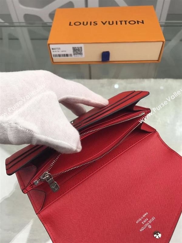 replica Louis Vuitton LV Sarah Wallet Epi Leather Purse Bag Red M60723