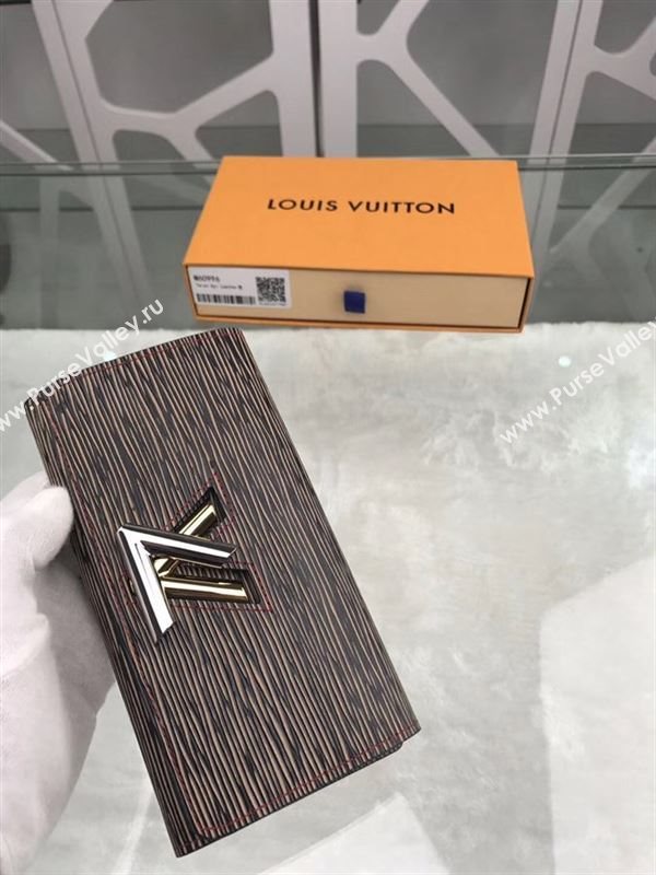 replica Louis Vuitton LV Twist Wallet Clutch Epi Leather Purse Bag Gray M60999