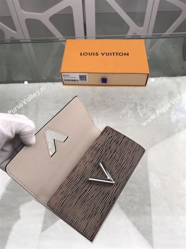 replica Louis Vuitton LV Twist Wallet Clutch Epi Leather Purse Bag Gray M60999