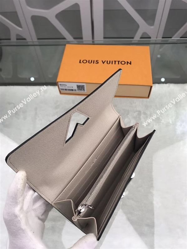 replica Louis Vuitton LV Twist Wallet Clutch Epi Leather Purse Bag Gray M60999