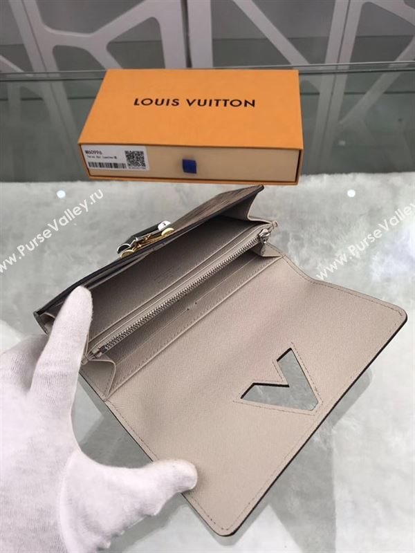 replica Louis Vuitton LV Twist Wallet Clutch Epi Leather Purse Bag Gray M60999