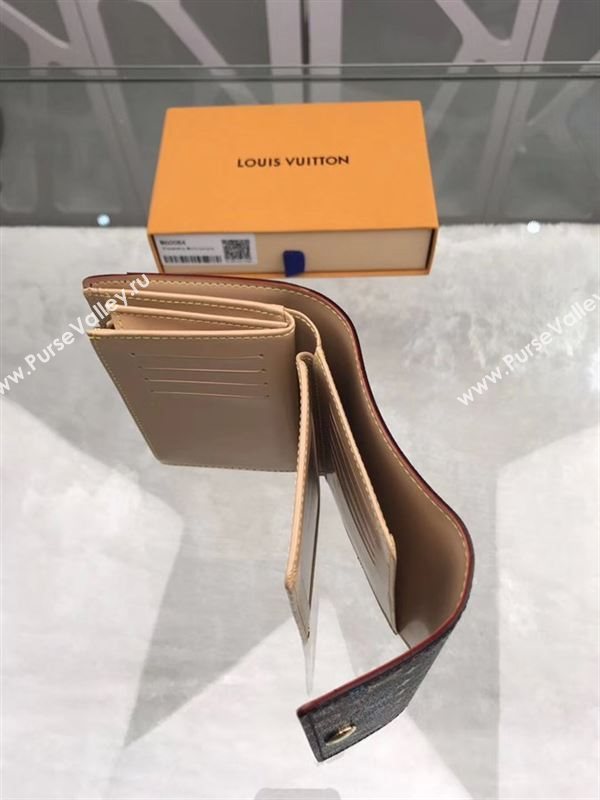 replica Louis Vuitton LV Alexandra Wallet Monogram Canvas Purse Bag Black M60084