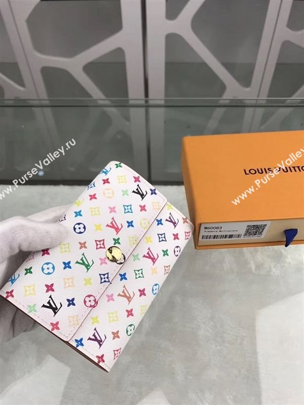 replica Louis Vuitton LV Alexandra Wallet Monogram Canvas Purse Bag White M60083