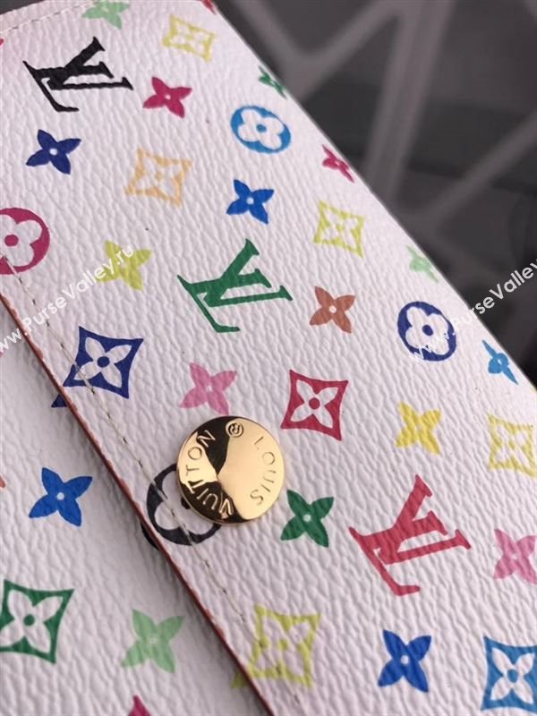replica Louis Vuitton LV Alexandra Wallet Monogram Canvas Purse Bag White M60083