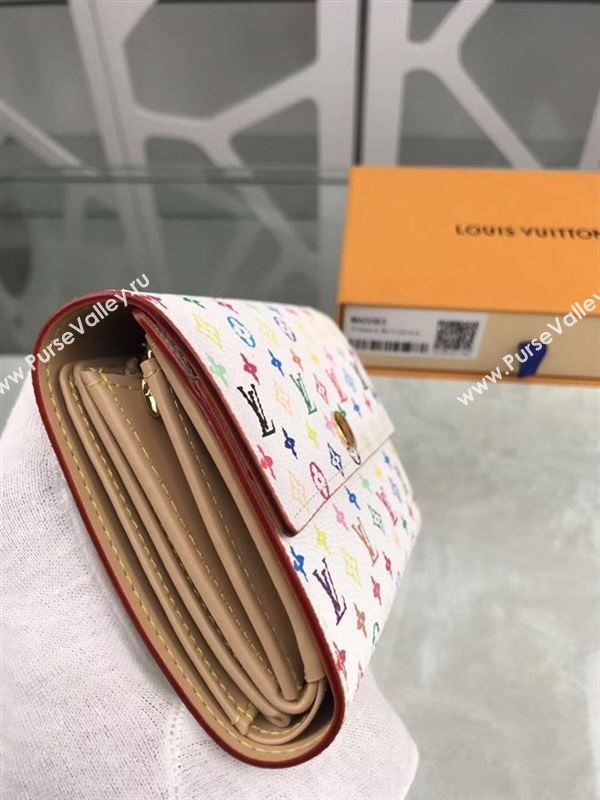 replica Louis Vuitton LV Alexandra Wallet Monogram Canvas Purse Bag White M60083